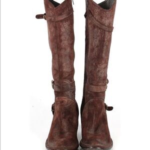 AFEF Disstressed Cowboy Boots
